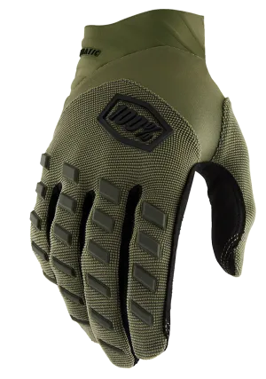100% Airmatic Gloves - Green - XL 10000-00038