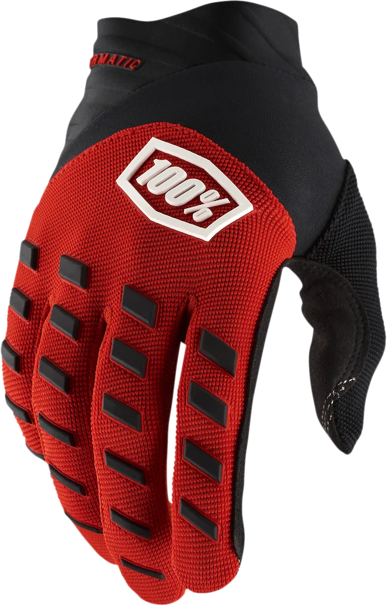 100% Airmatic Gloves - Red/Black - XL 10000-00028