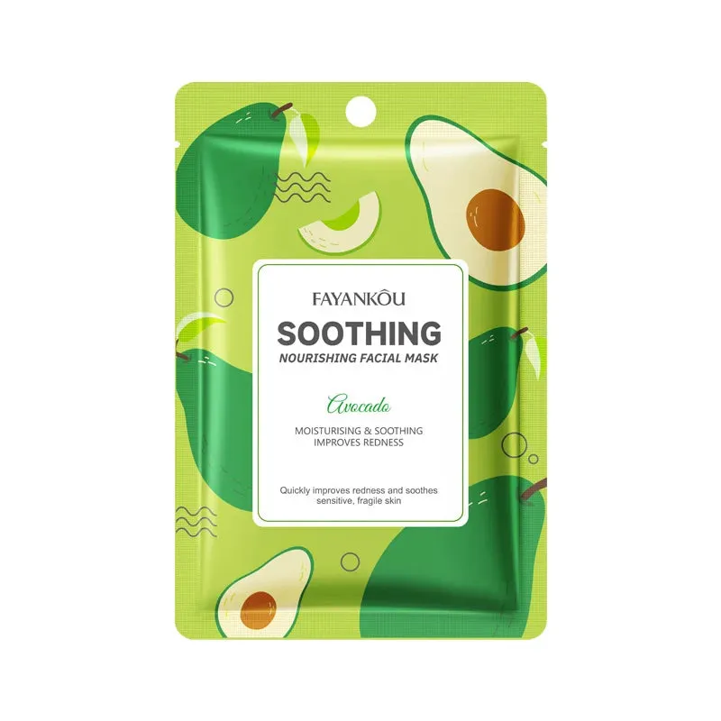 5 / 10 Piece Moisturizing Fruits Facial Masks