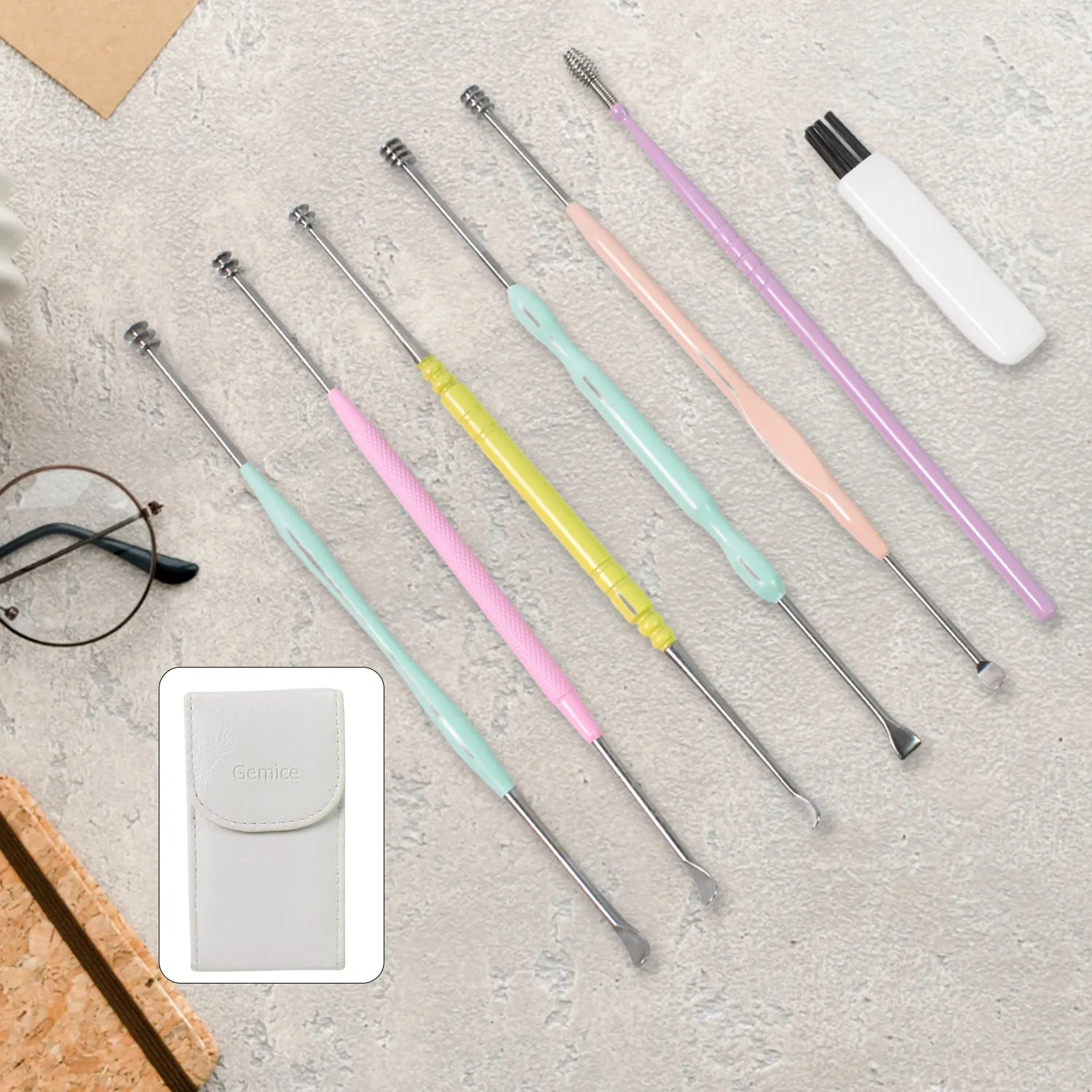 7-Pcs Earwax Removal Kit for Ear Cleaning (1 Set)