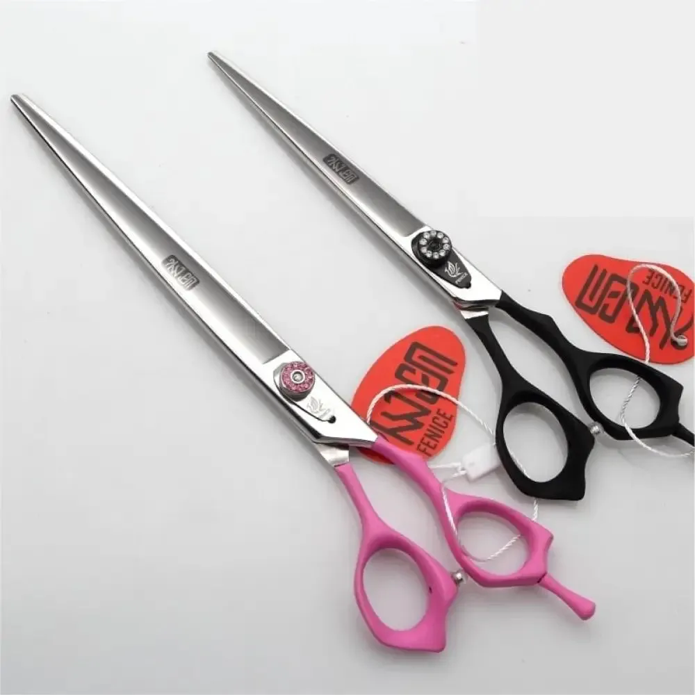 7.0 7.5 8.0 Inch Professional Dog Grooming Pet Scissors for Dog Hair Cutting Straight Shears