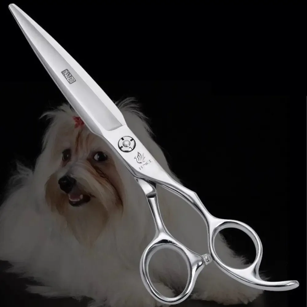 7.0 Inch Professional Pet Dog Cat Grooming Cutting Scissors Straight Shears Tesoura Tijeras