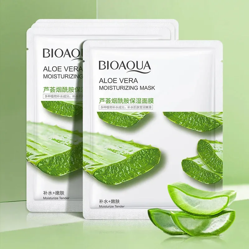 8 Piece Fruit Facial Masks For Moisturizing & Brightening Skin