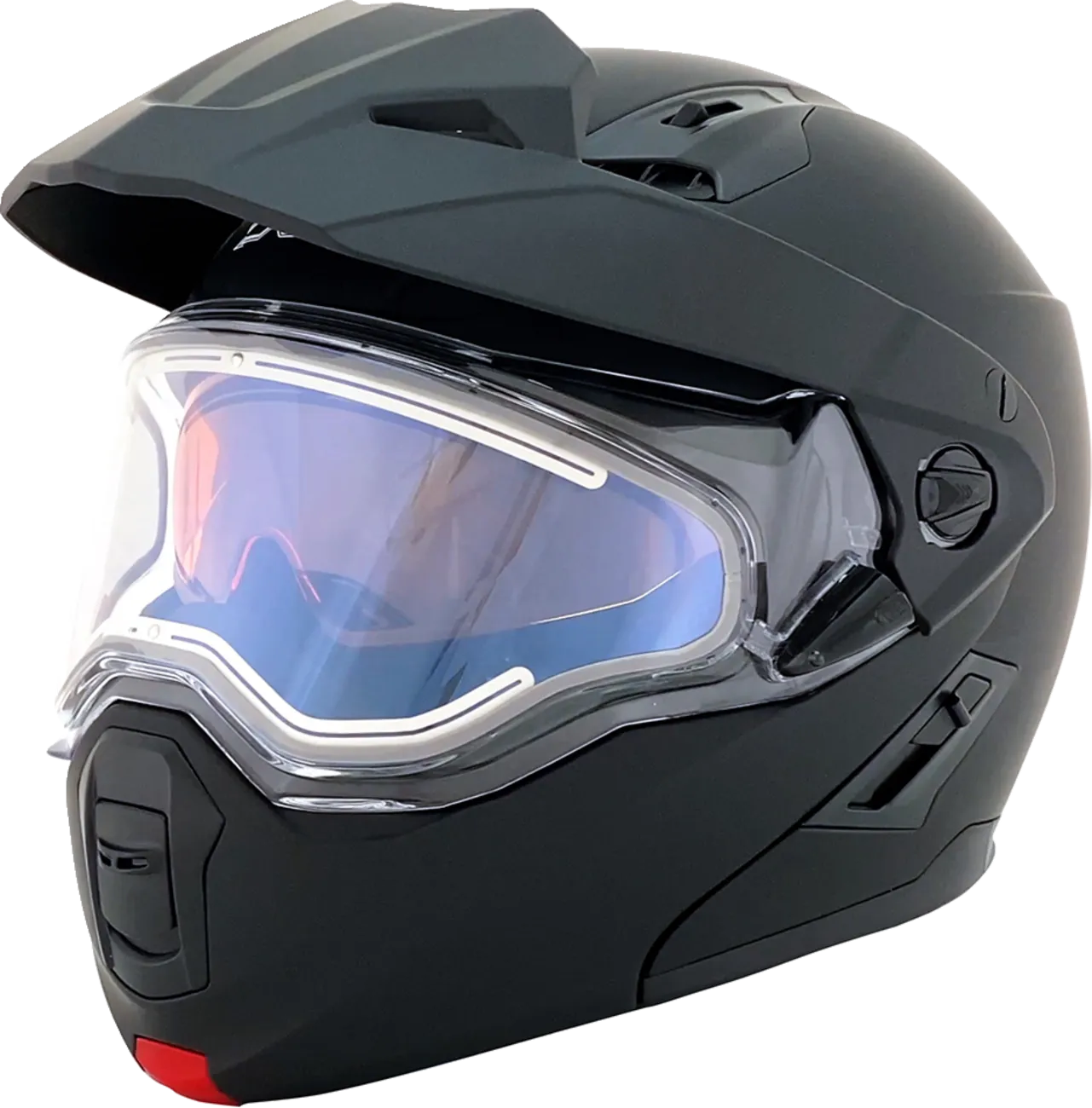 AFX FX-111DS Snow Helmet - Electric - Matte Black - Medium 0120-0800