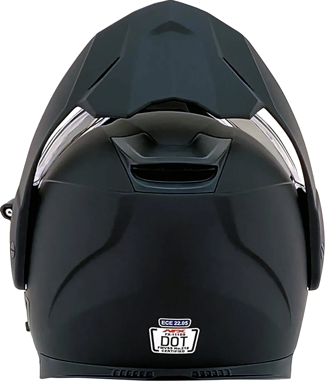 AFX FX-111DS Snow Helmet - Electric - Matte Black - Medium 0120-0800