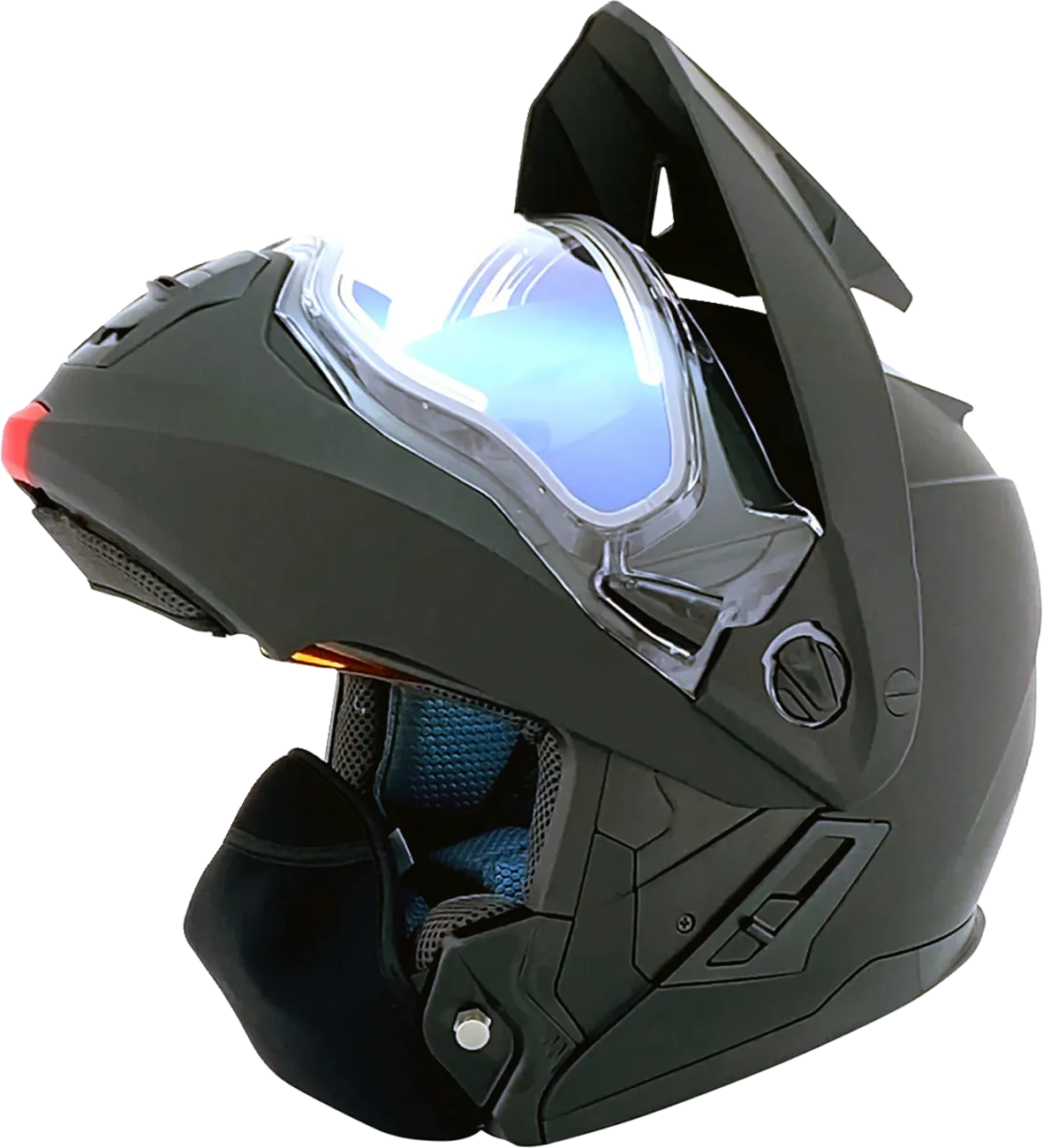 AFX FX-111DS Snow Helmet - Electric - Matte Black - Medium 0120-0800