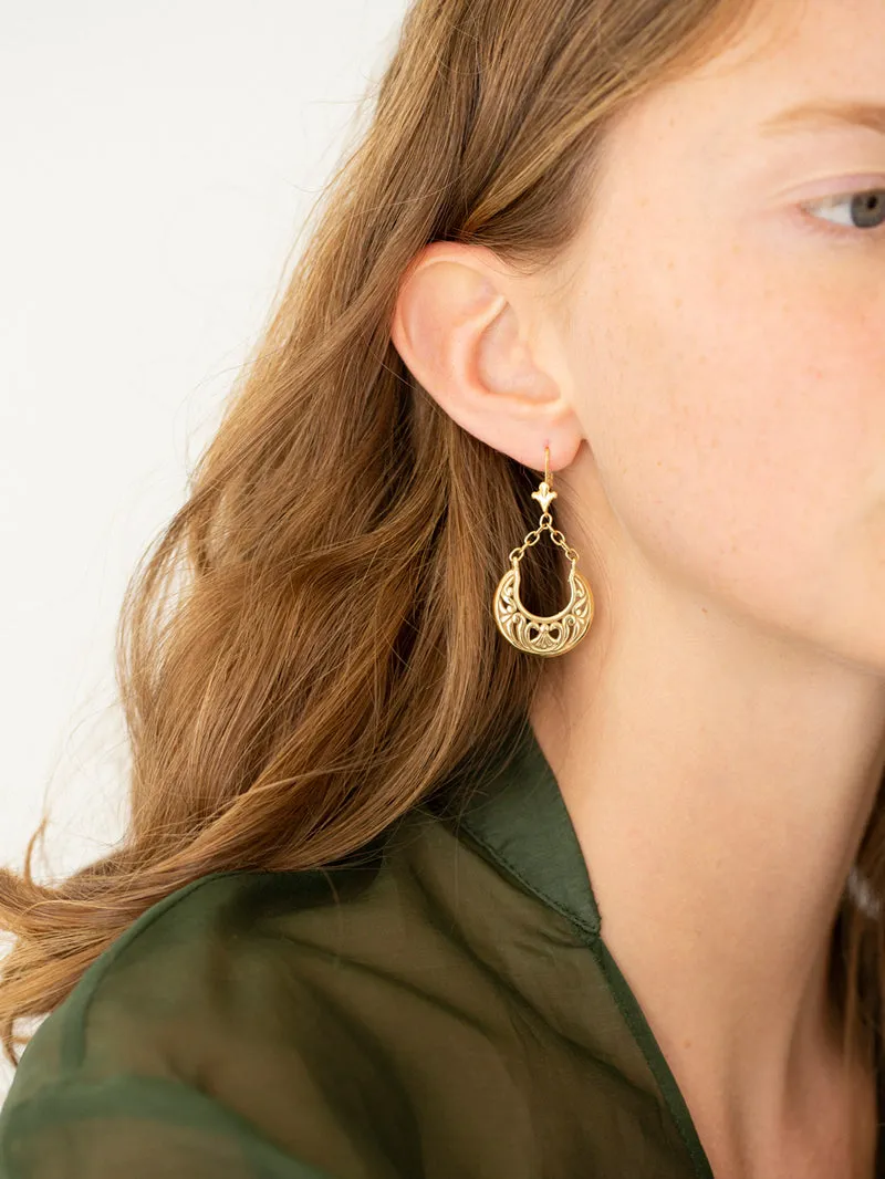 Aphrodite Earrings - Gold