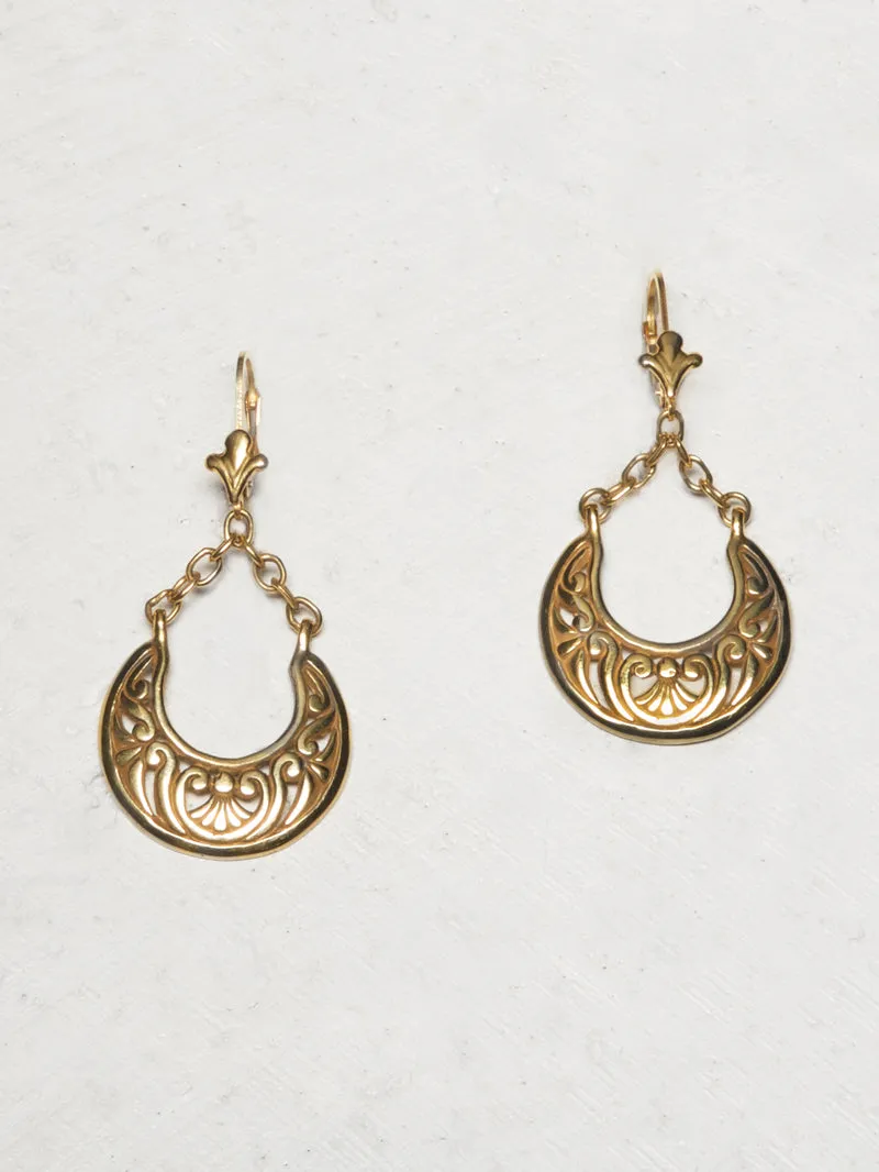 Aphrodite Earrings - Gold