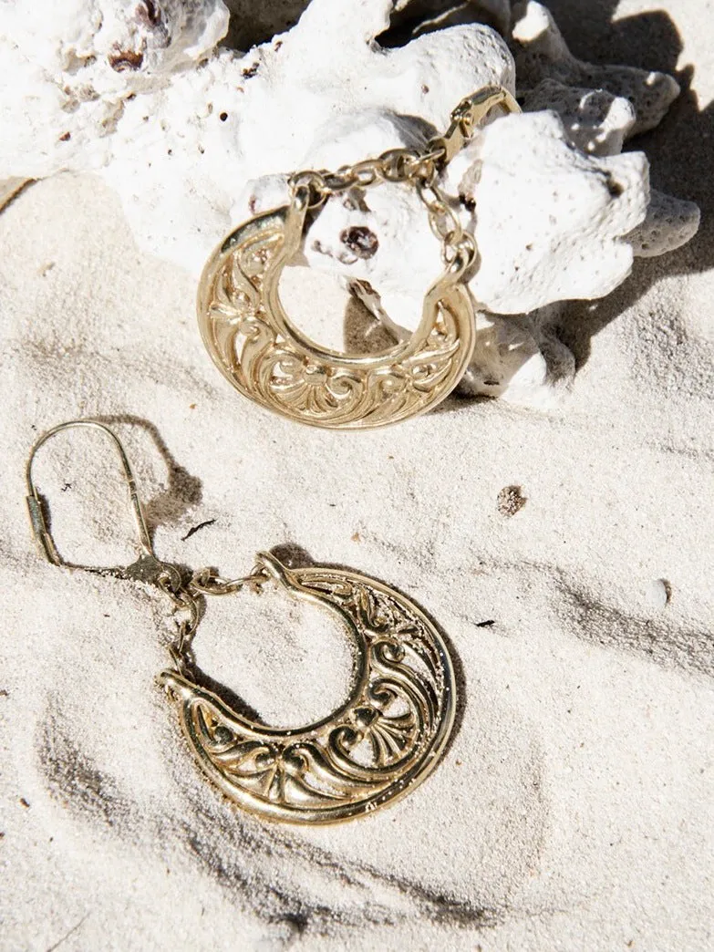 Aphrodite Earrings - Gold