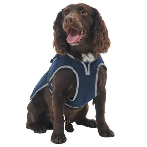 Barbour Monmouth Waterproof Dog Coat - Navy Size XS