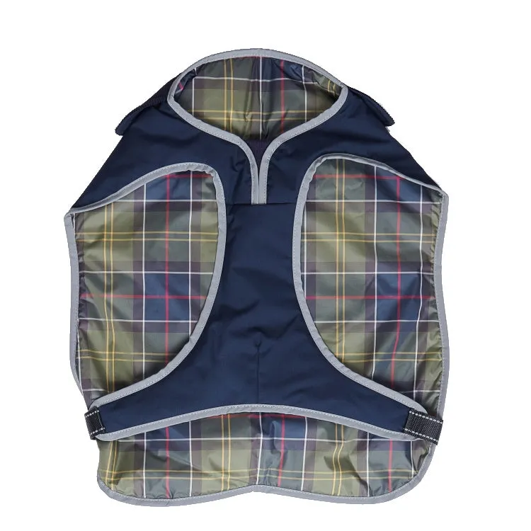 Barbour Monmouth Waterproof Dog Coat - Navy Size XS