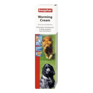 Beaphar 18g Worming Cream for Cats & Dogs