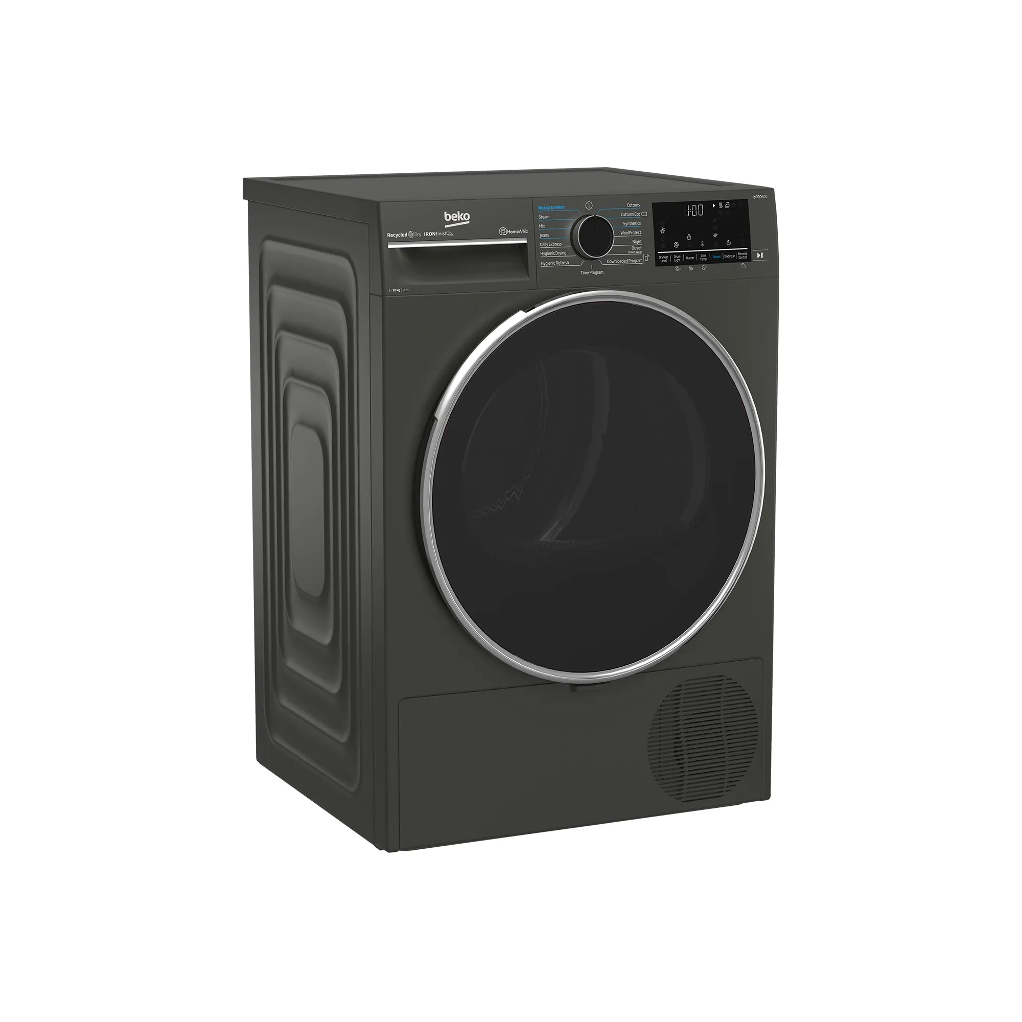Beko 10KG Black Heat Pump Tumble Dryer - B5T44133W