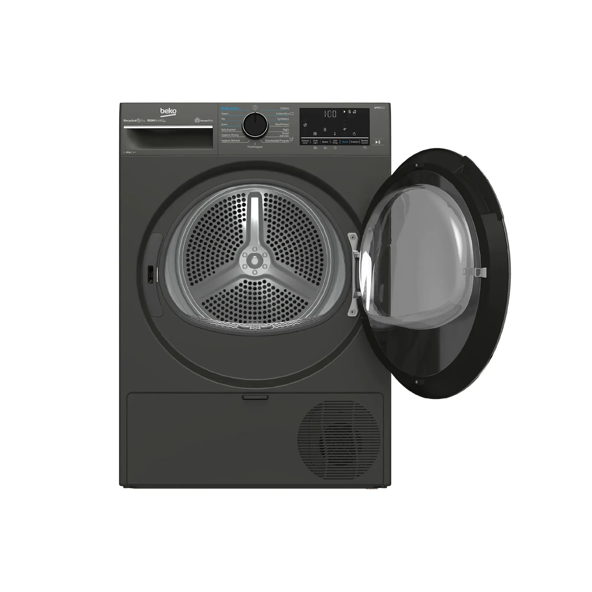 Beko 10KG Black Heat Pump Tumble Dryer - B5T44133W