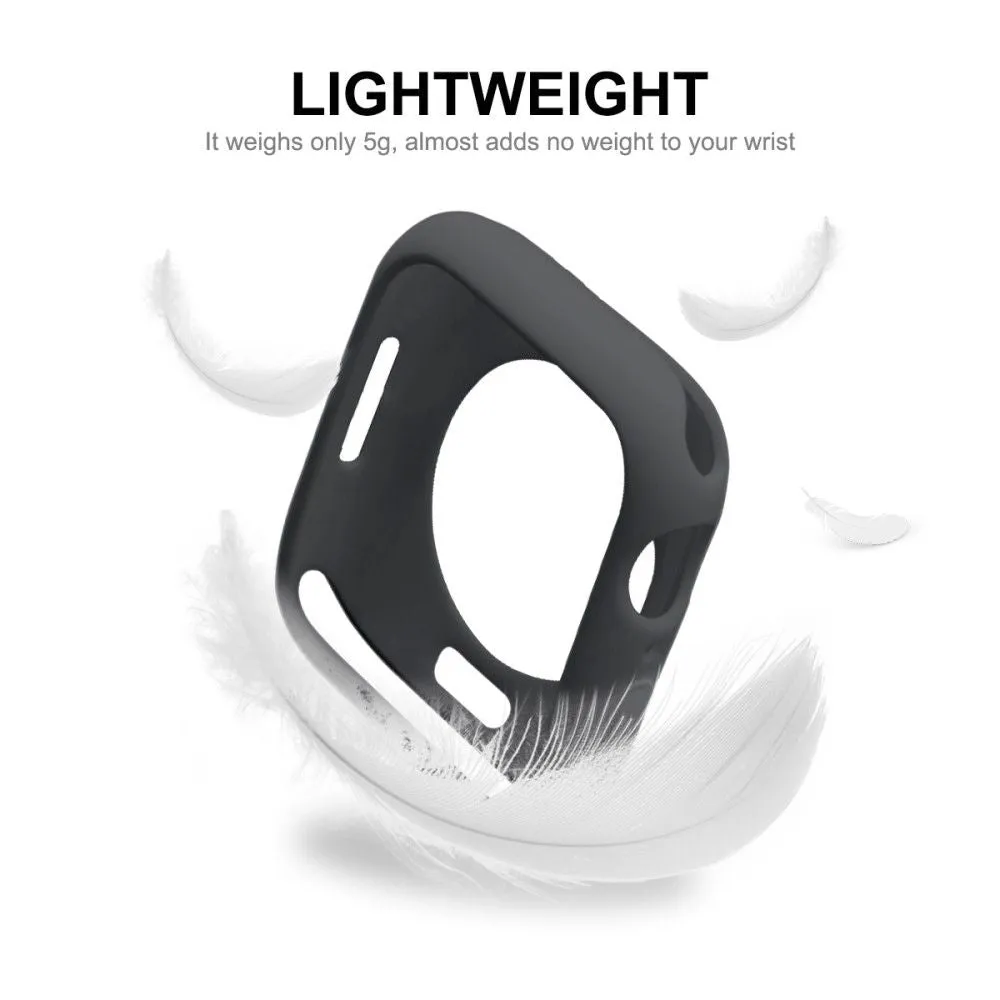 ENKAY Apple Watch (41mm) TPU cover with screen protector - Black