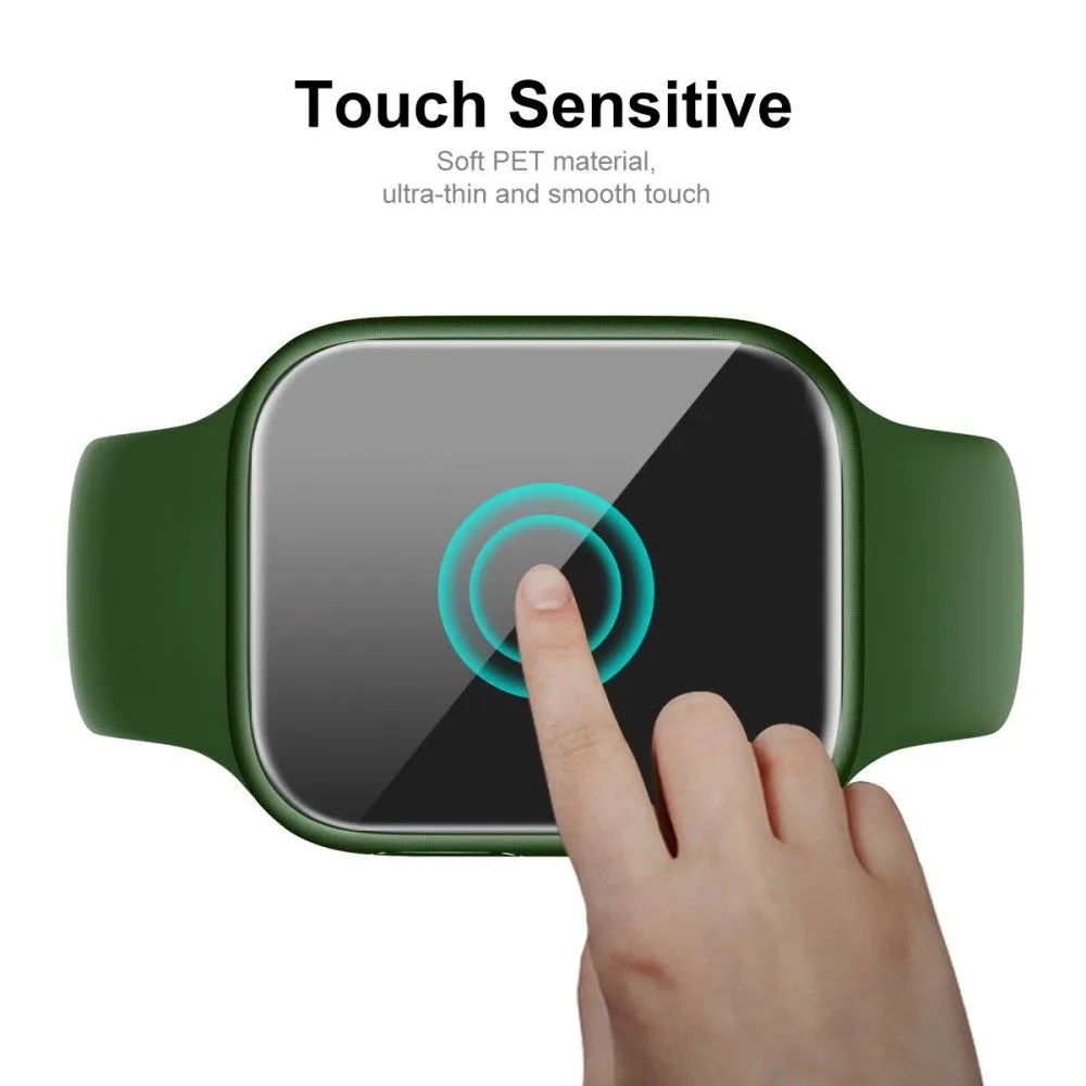ENKAY Apple Watch (41mm) TPU cover with screen protector - Black