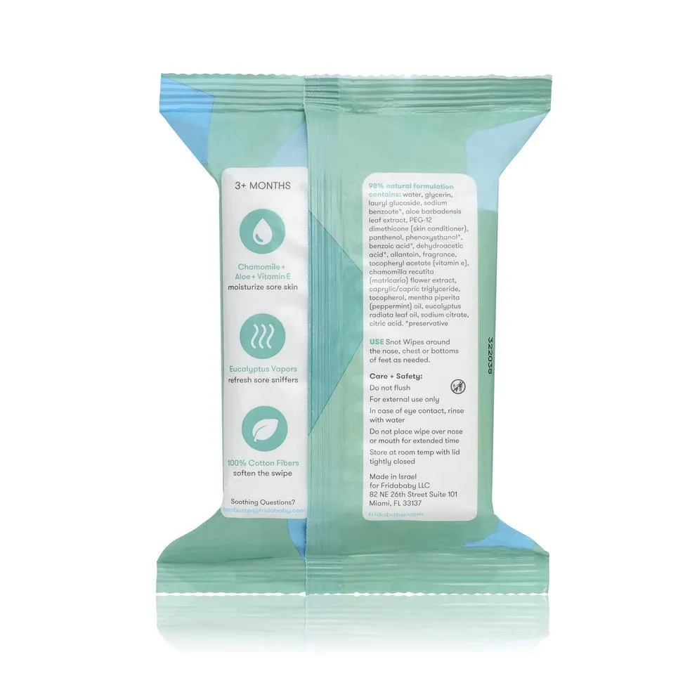 Fridababy- Nose-Chest Wipes 30ct