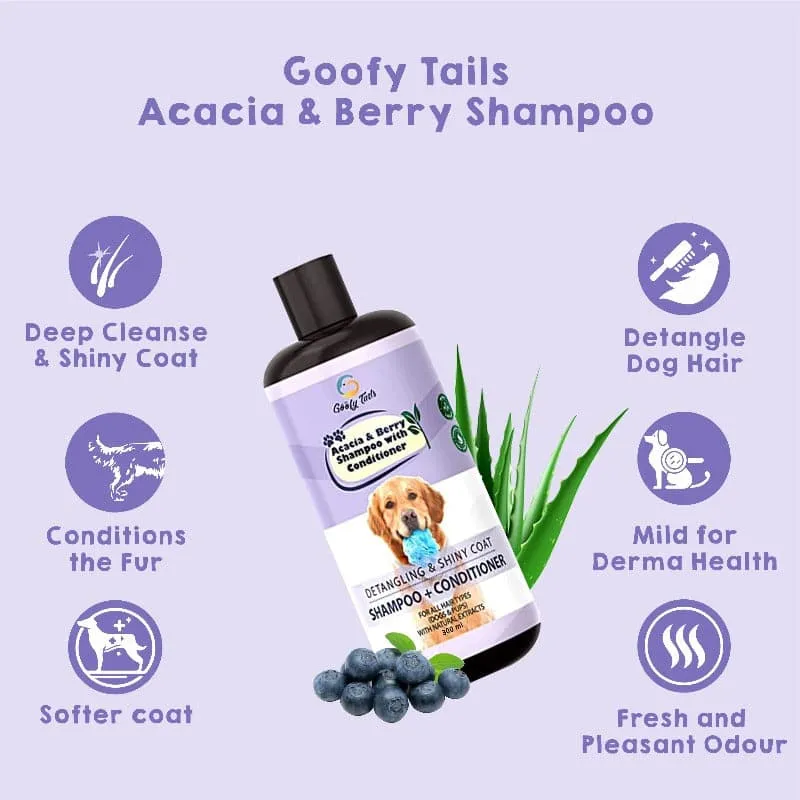 Goofy Tails Acacia and Berry Dog & Puppy Shampoo with Conditioner