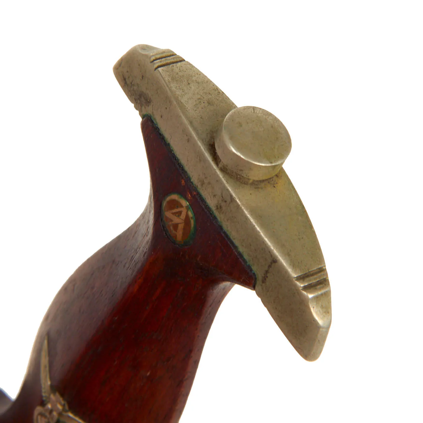Original German Early WWII SA Dagger by Rare Maker Wilhelm Kober of Suhl with Scabbard & Hanger