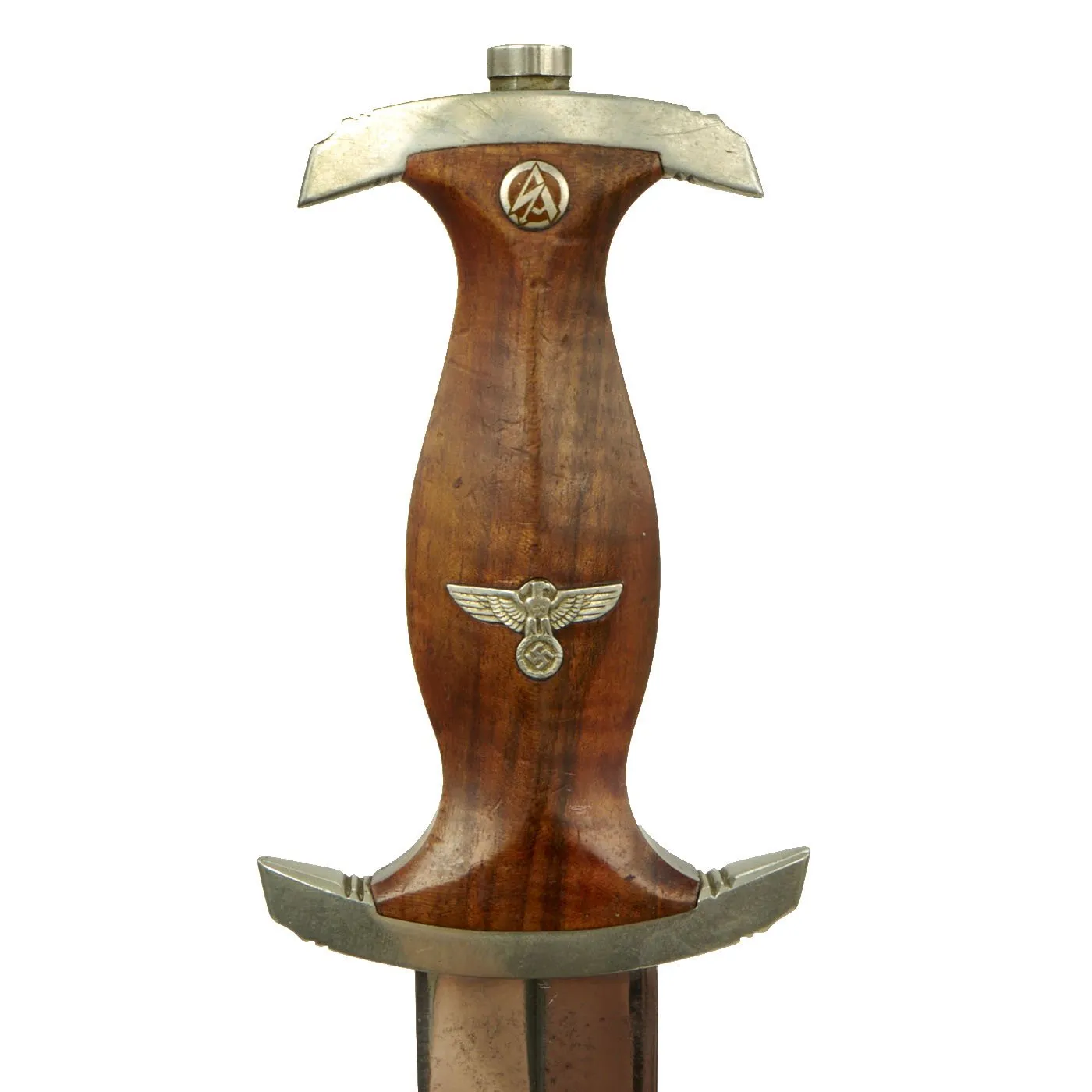 Original German Early WWII SA Dagger by Rare Maker Wilhelm Kober of Suhl with Scabbard