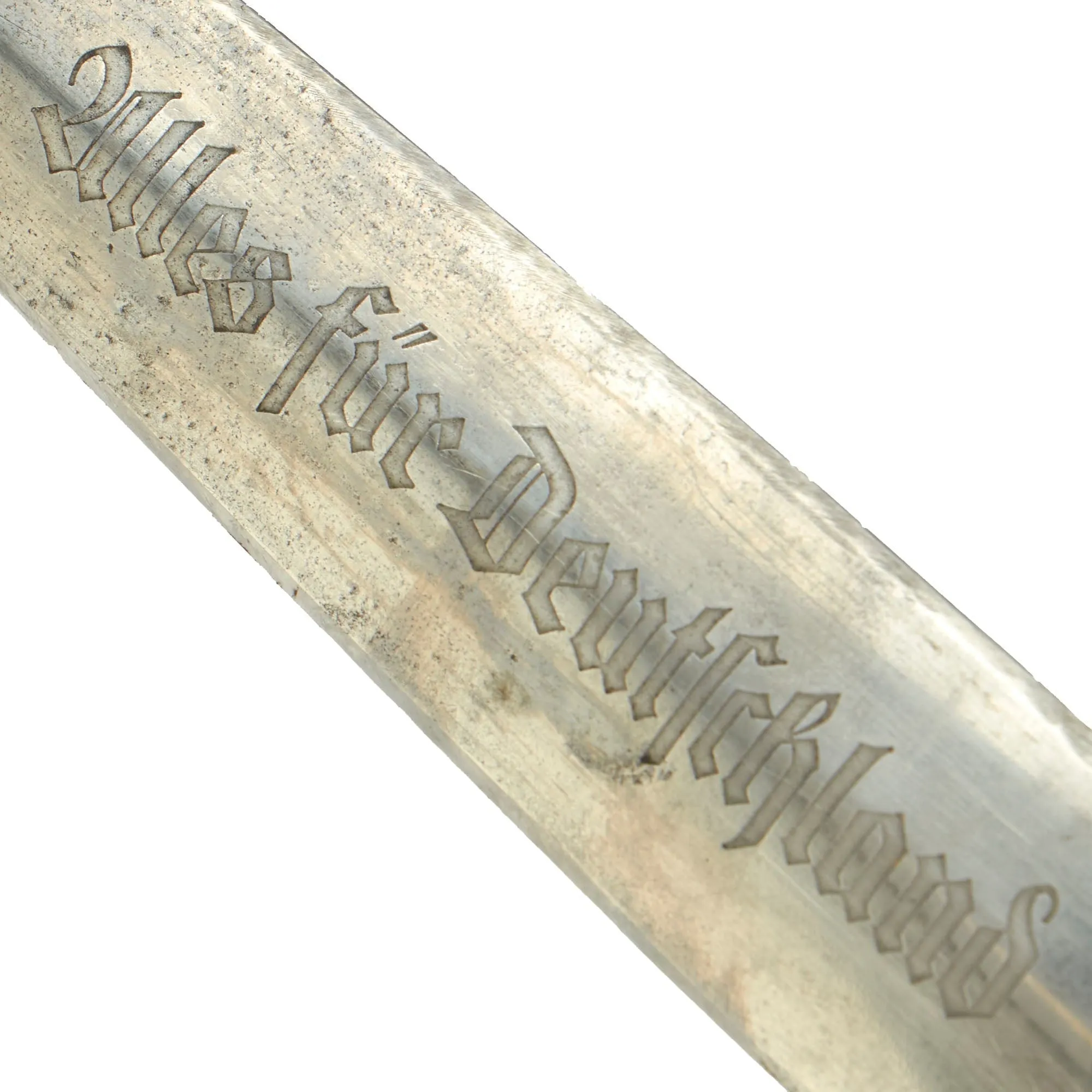 Original German WWII Transitional SA Dagger by Rare Maker Wilhelm Kober of Suhl with Scabbard