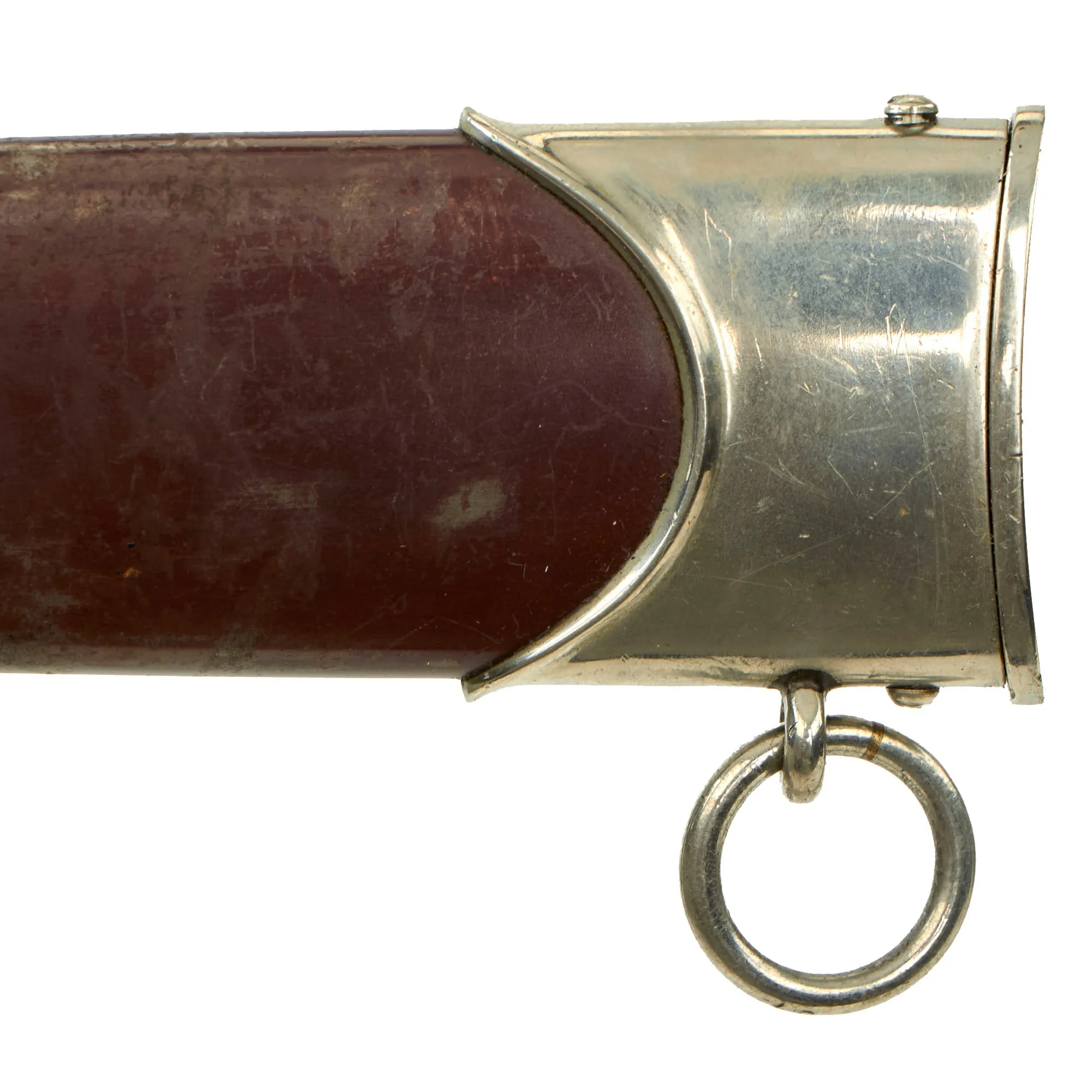Original German WWII Transitional SA Dagger by Rare Maker Wilhelm Kober of Suhl with Scabbard
