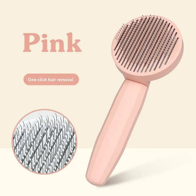 Pet Brush Comb Hair Removes for Dog; cat. Hair Comb Grooming Hair Cleaner Cleaning Beauty Slicker Brush