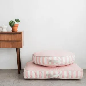 Pink & White Pet Bed