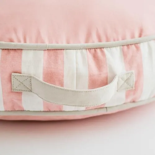 Pink & White Pet Bed