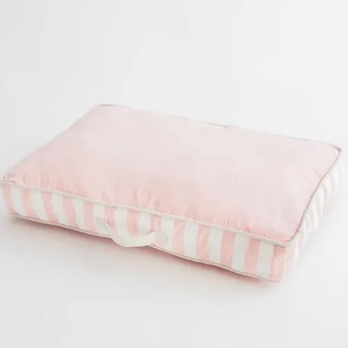Pink & White Pet Bed