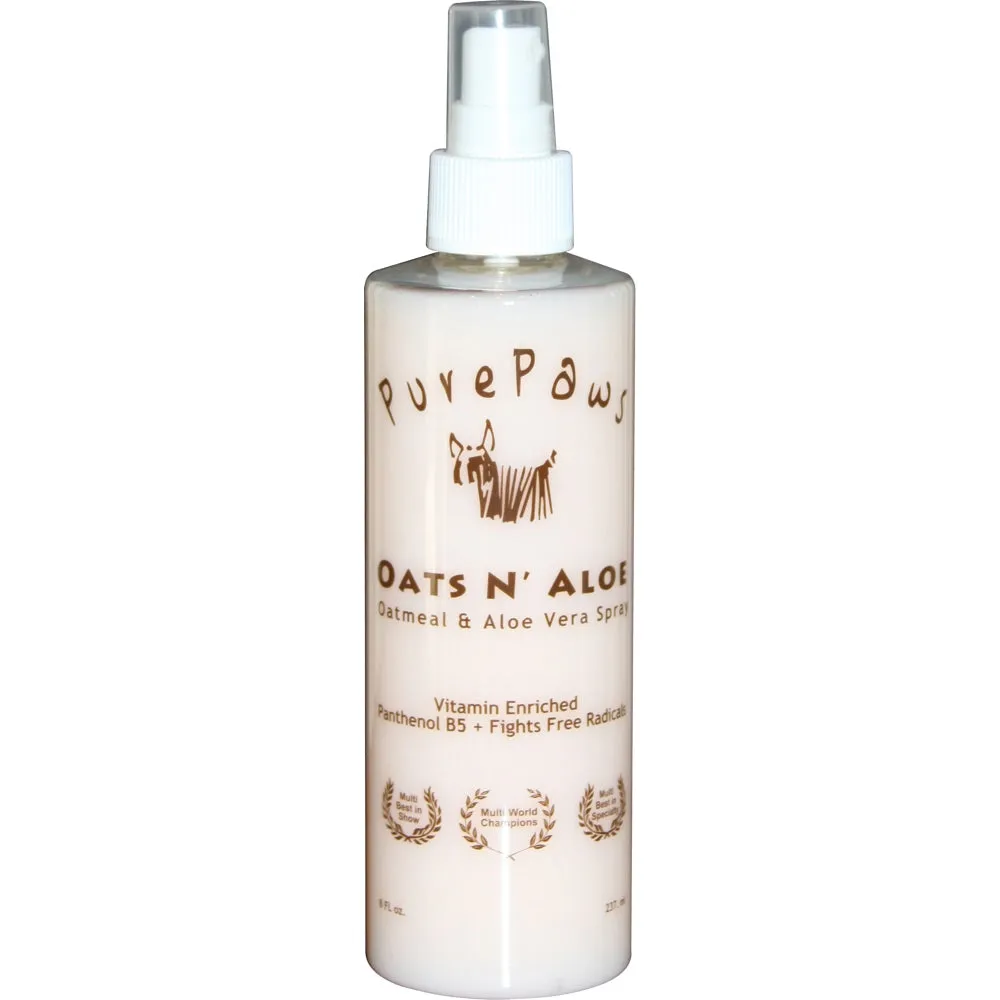 Pure Paws Oats N' Aloe Spray 8oz