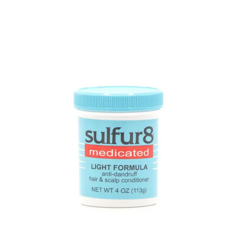 SULFUR8 Medicated Anti-Dandruff Hair & Scalp Conditioner [Light Formula] 4oz