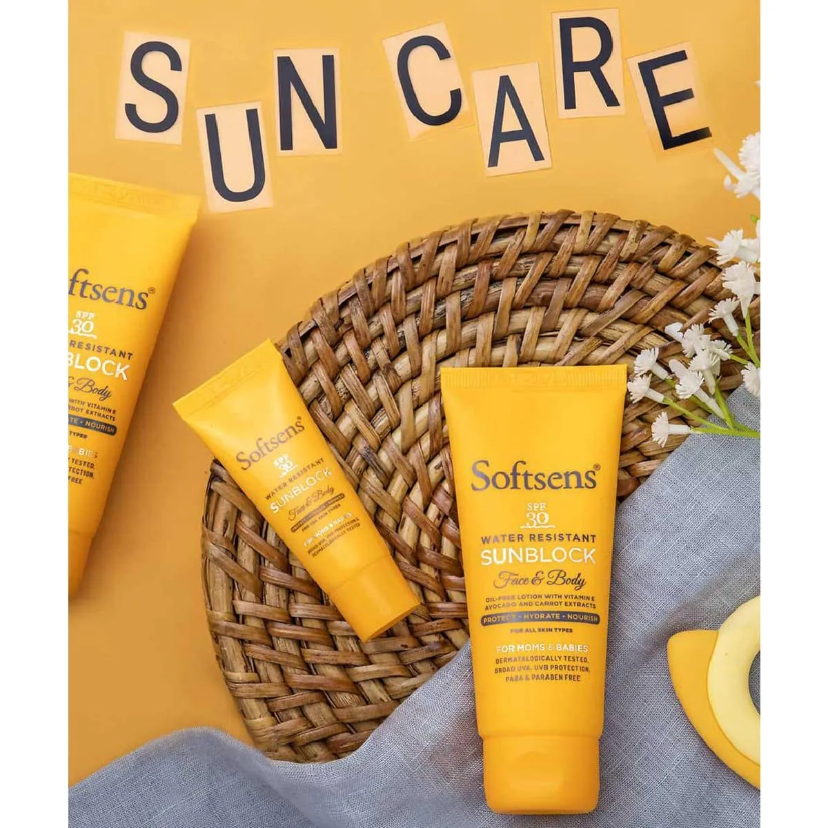 Sunblock and Wipes Combo 